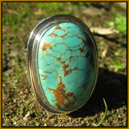 Chinese turquoise ring